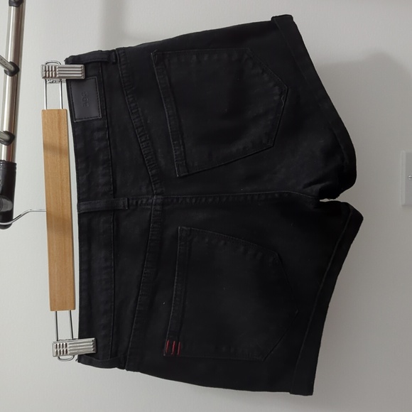 BDG Black Denim Shorts - Picture 2 of 2